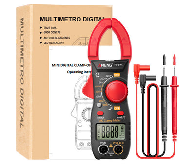 Multímetro Pinza Digital 500A - Medidor de Voltaje AC/DC Profesional - Image 6