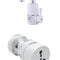 White With Adapter Plug