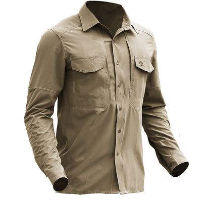 Camisa de Entrenamiento Especial Deportiva para Hombre, Manga Larga, Secado Rápido y Stretch - Image 4