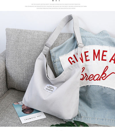Bolso Escolar Estilo Coreano con Letras en el Hombro - Image 9