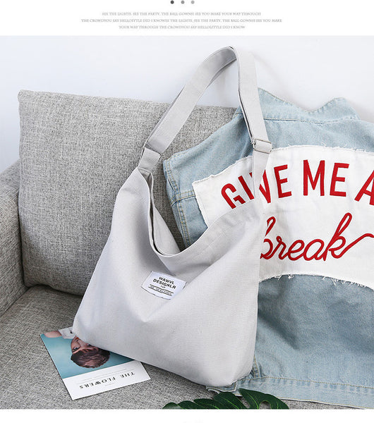 Bolso Escolar Estilo Coreano con Letras en el Hombro - Image 9