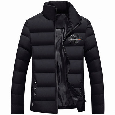 Chaqueta Acolchada con Cuello Alto para Hombre - Corte Slim y Máximo Abrigo - Image 12