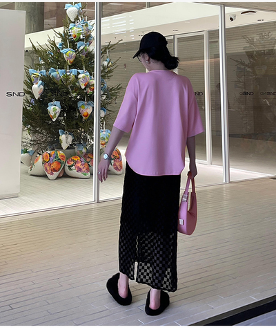 Falda Cuadriculada de Terciopelo con Cintura Alta - Image 16