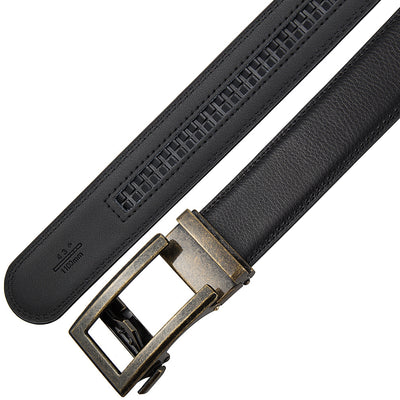 Cinturón de Cuero Ante Hombre Cierre Automático Casual y Profesional - Image 34