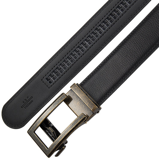 Cinturón de Cuero Ante Hombre Cierre Automático Casual y Profesional - Image 34