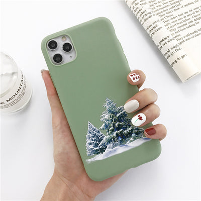 Funda para Celular Navideña con Reno y Muñeco de Nieve - Image 14