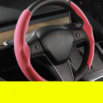 Funda Antideslizante de Peluche para Volante - Image 3