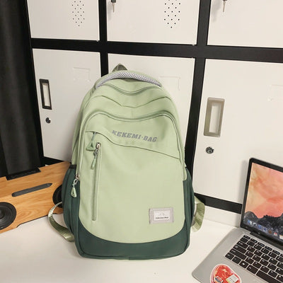 Mochila Escolar de Gran Capacidad con Diseño Casual y Coordinado - Image 15
