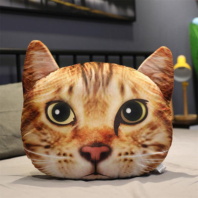 Cojín 3D con Cabeza de Gato Adorable - Image 14