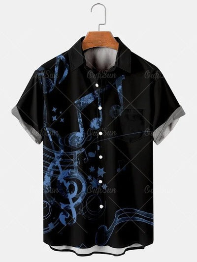 Camisa Casual para Hombre con Estilo Jazz - Image 10