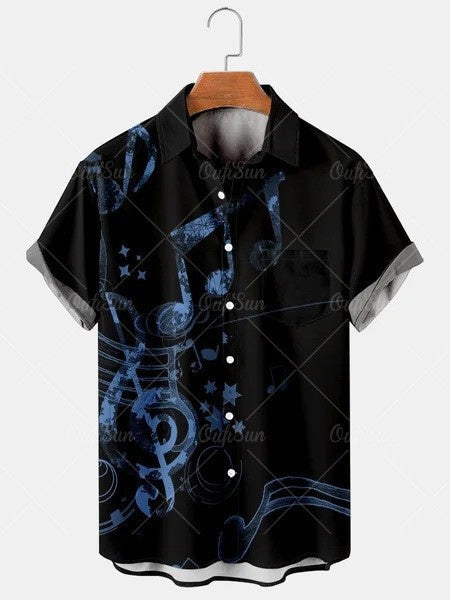 Camisa Casual para Hombre con Estilo Jazz - Image 10