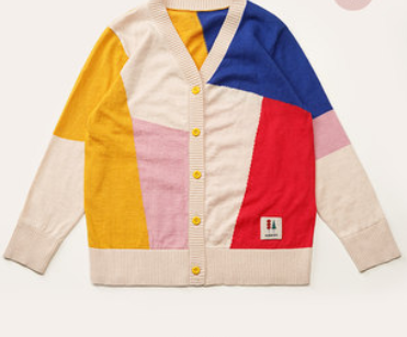 Cardigan Tejido de Algodón Puro para Niños - Abrigo Primavera Otoño