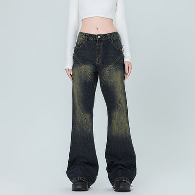Jeans Slim Ajustado Vintage Lavado Americano - Image 2