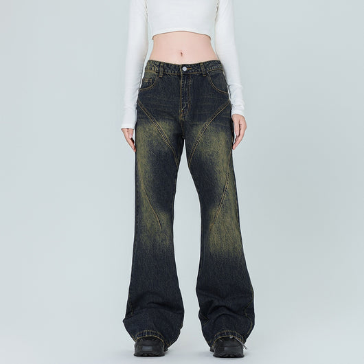 Jeans Slim Ajustado Vintage Lavado Americano - Image 2