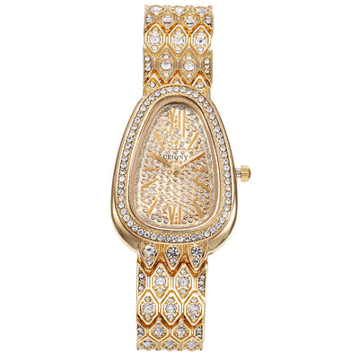 Reloj de Acero con Cadena Brillante y Diamantes Incrustados - Image 13