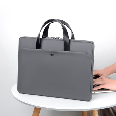 Funda Ultradelgada de Cuero para Laptop y Tablet con Interior Acolchado