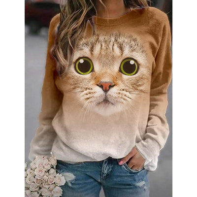 Playera Casual Estampada con Dibujos Animados para Mujer - Image 14