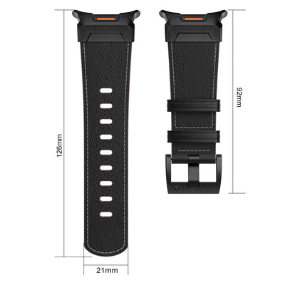 Reloj Inteligente 7Ultra con Correa de Cuero Patrón Crazy Horse - Image 10