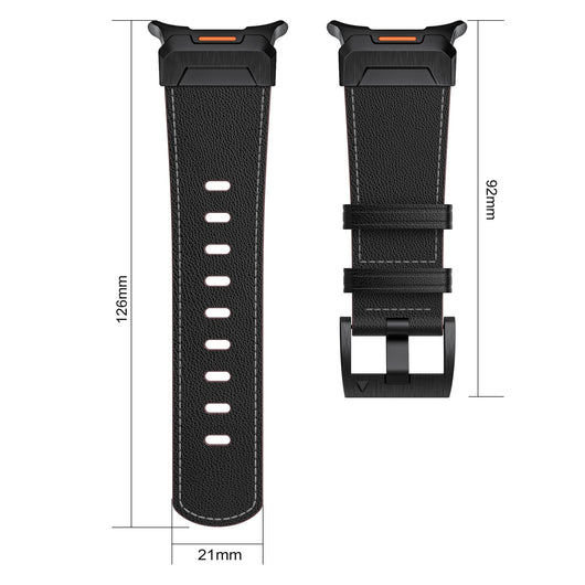 Reloj Inteligente 7Ultra con Correa de Cuero Patrón Crazy Horse - Image 10