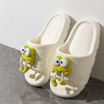 Pantuflas Rana de Dibujos Animados con Suela Suave Antideslizante para Mujer - Image 10