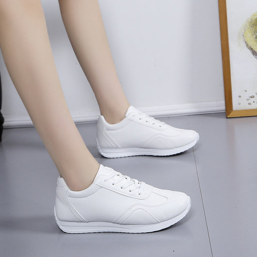 Zapatillas Blancas Plataforma para Estudiantes - Versátiles y Cómodas - Image 17