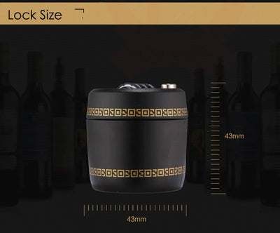 Tapón de Botella con Cerradura de Combinación y Sello de Vacío - Image 6