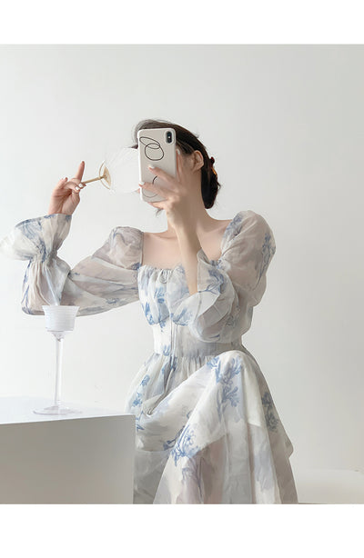 Vestido Estampado Floral Delicado con Toque Mágico - Image 14