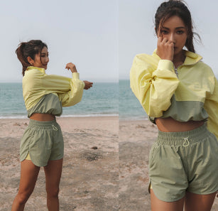 Conjunto Deportivo Mujer: Top y Shorts para Fitness, Yoga y Running - Image 8