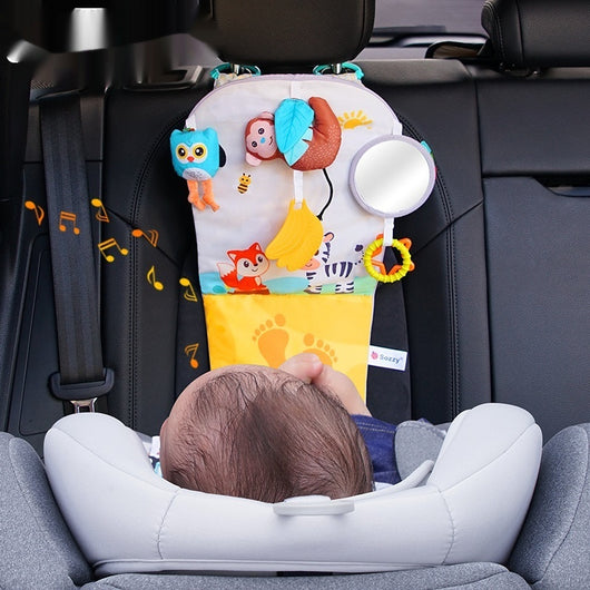 Asiento de Seguridad Infantil para Auto con Reflector y Cesta - Image 2