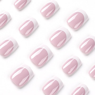 Parches de Uñas Francesas Borde Blanco - Uso Prolongado - Image 11