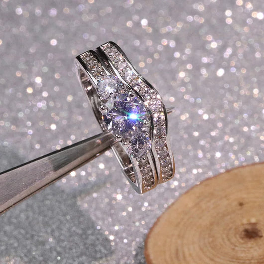 Anillo de Aleación para Parejas - Diseño Reina Ajustable - Image 7