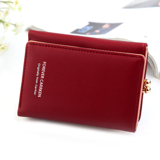 Billetera Compacta para Mujer - Cartera Vertical Minimalista Tridoble - Image 16