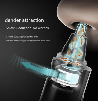 Cortador de Vello Nasal Eléctrico Portátil para Hombre - Image 3
