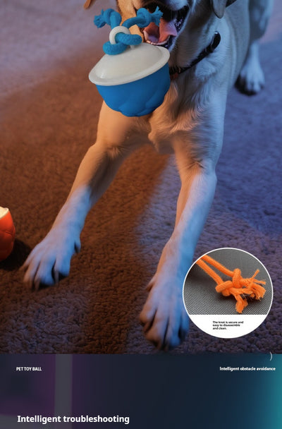 Pelota Interactiva Resistente para Perros con Sonido y Textura Masticable - Image 13