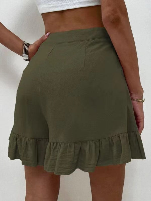 Shorts Talle Alto para Mujer Estilo Europeo y Americano - Image 7