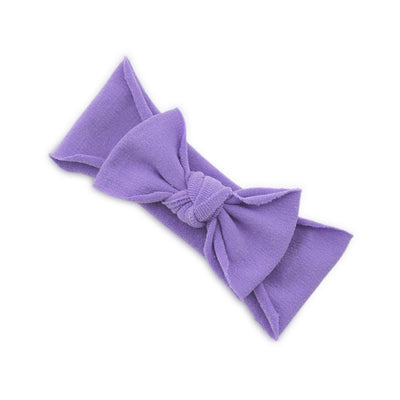 Diadema Anudada para Bebé en Colores Sólidos - Image 20