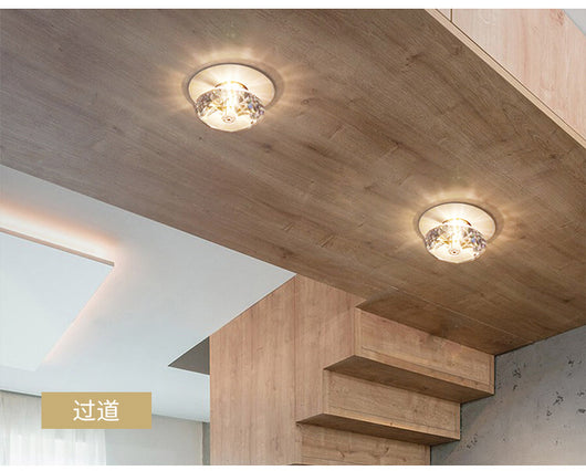 Foco Empotrable LED Diamond Crystal para Pasillos y Techos - Image 9