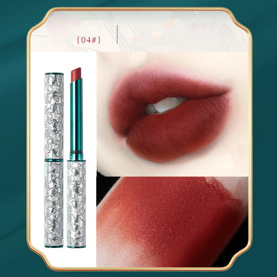 Labial Terciopelo Dorado de Larga Duración Antitraspaso - Image 5