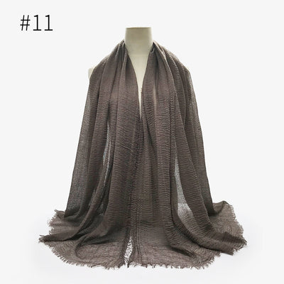 Chal Elegante Bicolor con Punta Reforzada - Bufanda Versátil para Mujer - Image 13