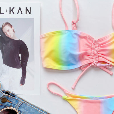 Bikini Tie-Dye Divisible Sexy para Mujer - Image 9