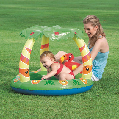 Piscina Inflable Anti-UV con Toldo para Bebés y Niños Pequeños - Image 8