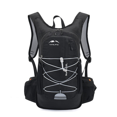 Mochila de Ciclismo Minimalista Impresa con Compartimento para Agua - Image 10