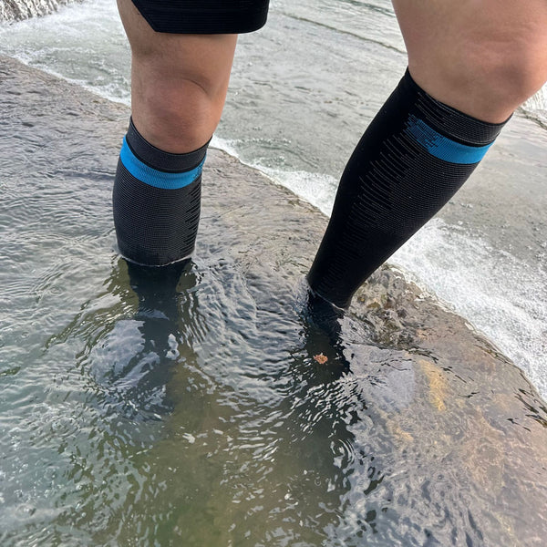 Calcetines Impermeables Largos para Senderismo, Vadeo y Actividades Outdoor