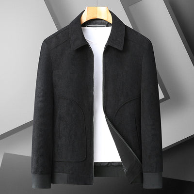 Abrigo de Pana Grueso Talla Grande para Hombre - Image 3