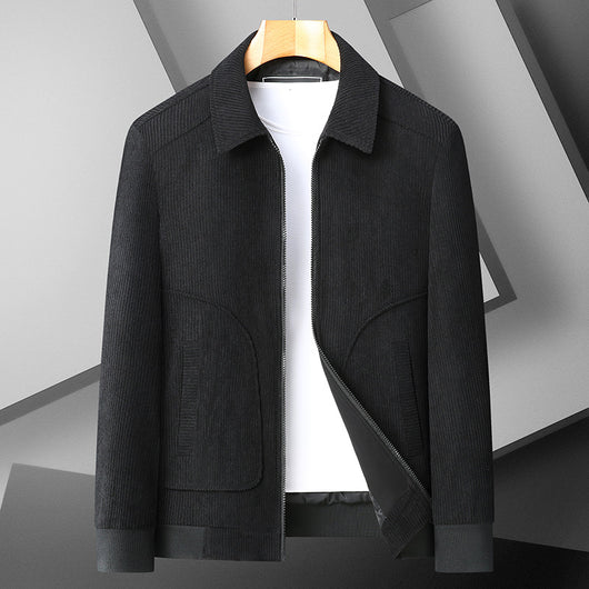 Abrigo de Pana Grueso Talla Grande para Hombre - Image 3
