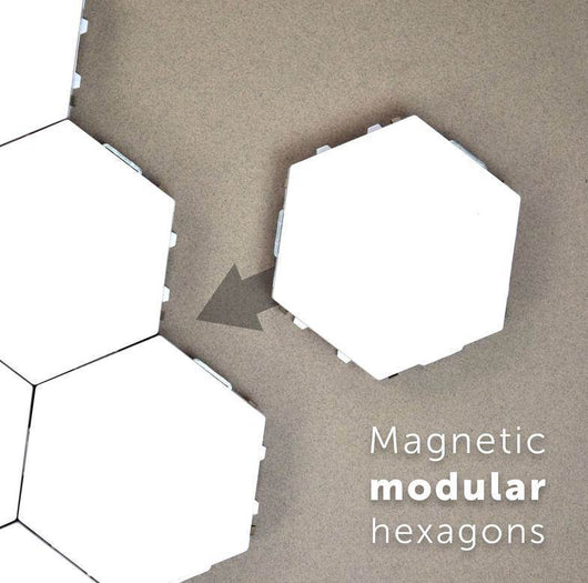 Lámpara de Pared Modular Helios Touch con Paneles de Panal - Image 6