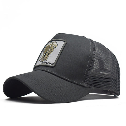 Gorra de Béisbol con Bordado de Animales y Red Trasera - Image 68