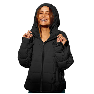 Chaqueta Deportiva Suelta con Capucha para Mujer - Image 2