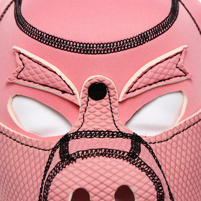 Máscara Facial Divertida con Diseño de Cerdo para Niños - Image 5