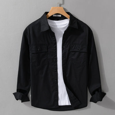 Polo Cargo Casual Hombre Colores Sólidos - Image 7